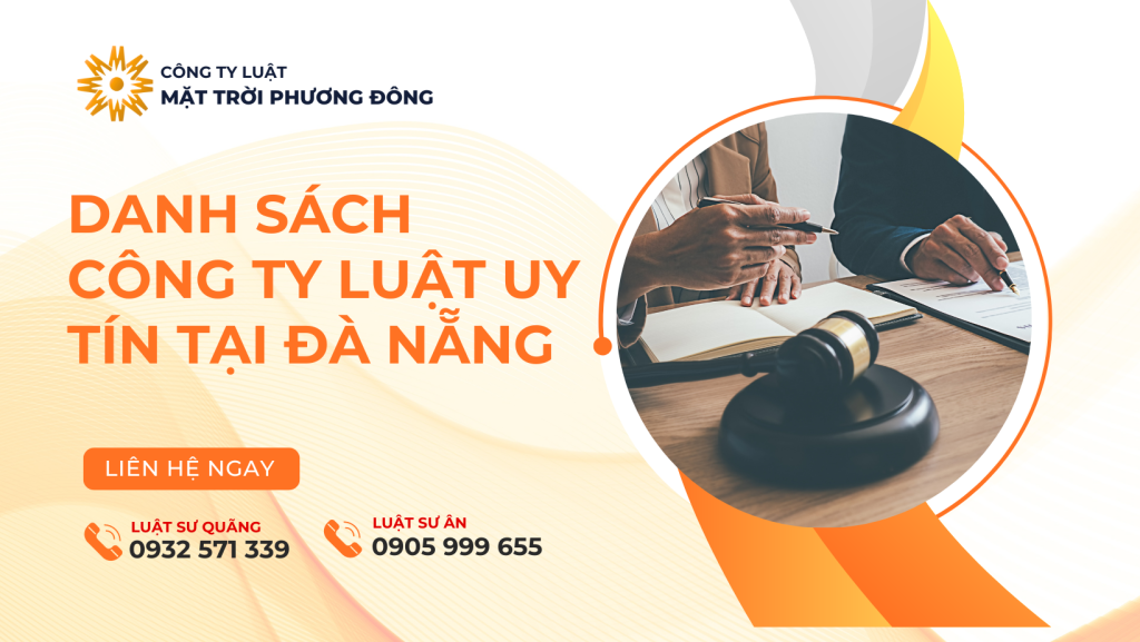 DANH SÁCH CÔNG TY LUẬT UY TÍN TẠI ĐÀ NẴNG