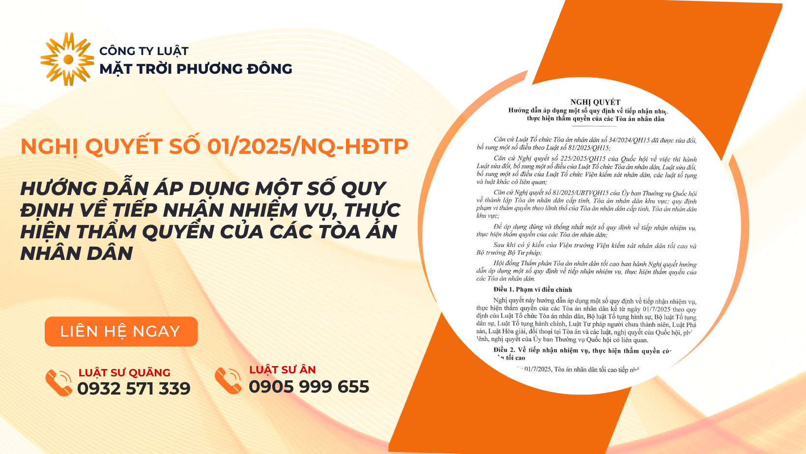 số 01/2025/NQ-HĐTP