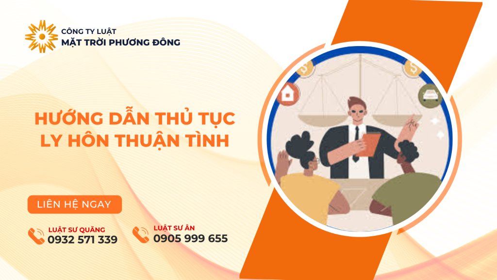 HƯỚNG DẪN THỦ TỤC LY HÔN THUẬN TÌNH