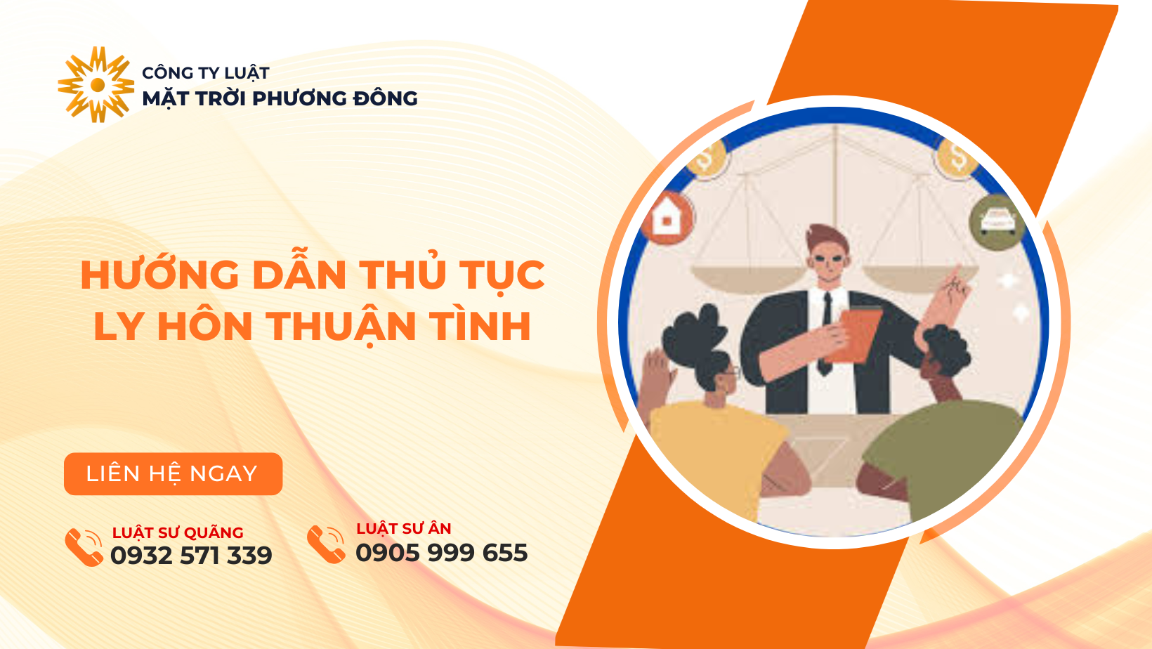 HƯỚNG DẪN THỦ TỤC LY HÔN THUẬN TÌNH