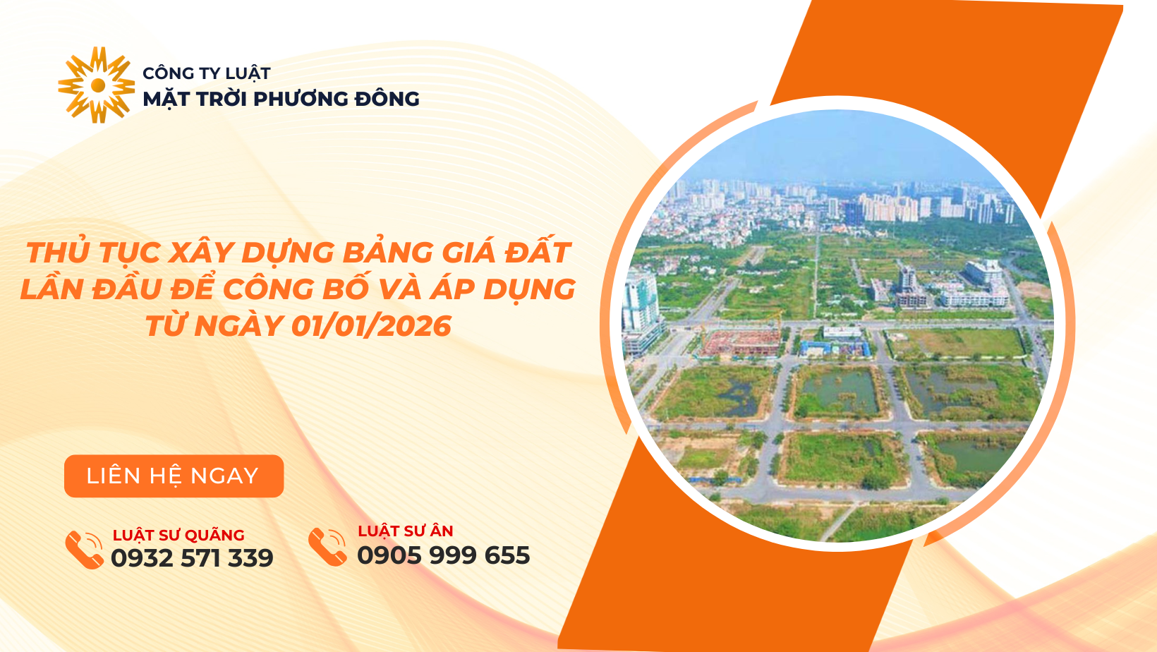 Thủ tục xây dựng bảng giá đất lần đầu để công bố và áp dụng từ ngày 01/01/2026