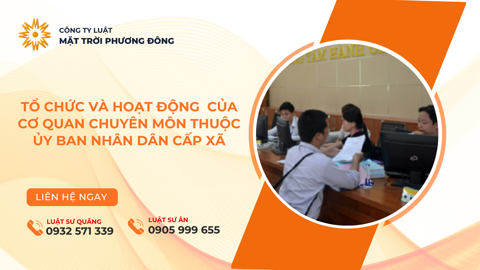 TỔ CHỨC VÀ HOẠT ĐỘNG CỦA CƠ QUAN CHUYÊN MÔN THUỘC ỦY BAN NHÂN DÂN CẤP XÃ
