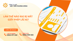 LÀM THẾ NÀO KHI BỊ MẤT GIẤY PHÉP LÁI XE?