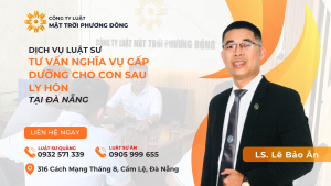 DỊCH VỤ TƯ VẤN NGHĨA VỤ CẤP DƯỠNG CHO CON SAU LY HÔN