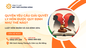 Quyền yêu cầu giải quyết ly hôn