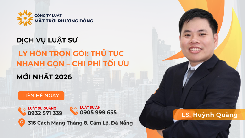 Dịch vụ ly hôn trọn gói: Thủ tục nhanh gọn – Chi phí tối ưu mới nhất 2026