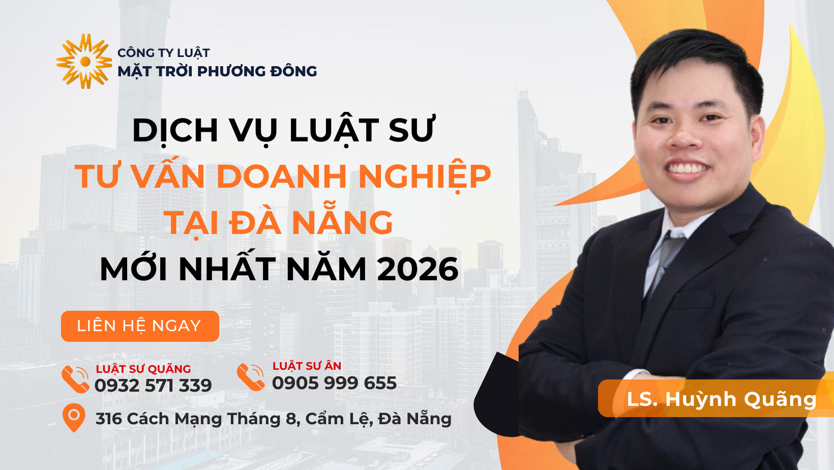 DỊCH VỤ LUẬT SƯ TƯ VẤN DOANH NGHIỆP TẠI ĐÀ NẴNG MỚI NHẤT NĂM 2026