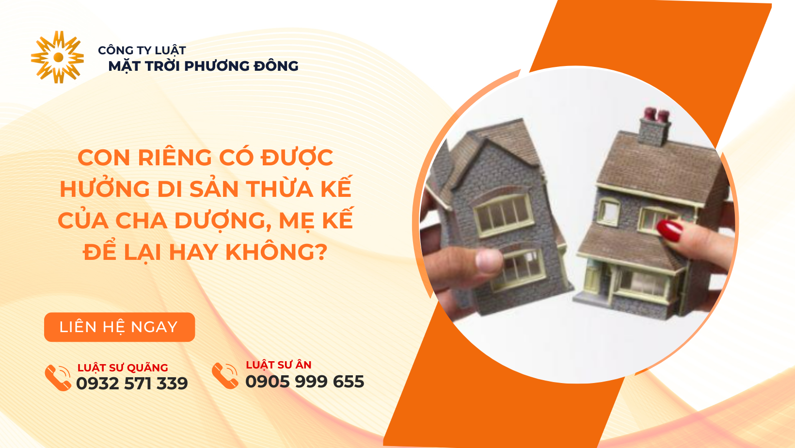 CON RIÊNG CÓ ĐƯỢC HƯỞNG DI SẢN THỪA KẾ CỦA CHA DƯỢNG, MẸ KẾ ĐỂ LẠI HAY KHÔNG?