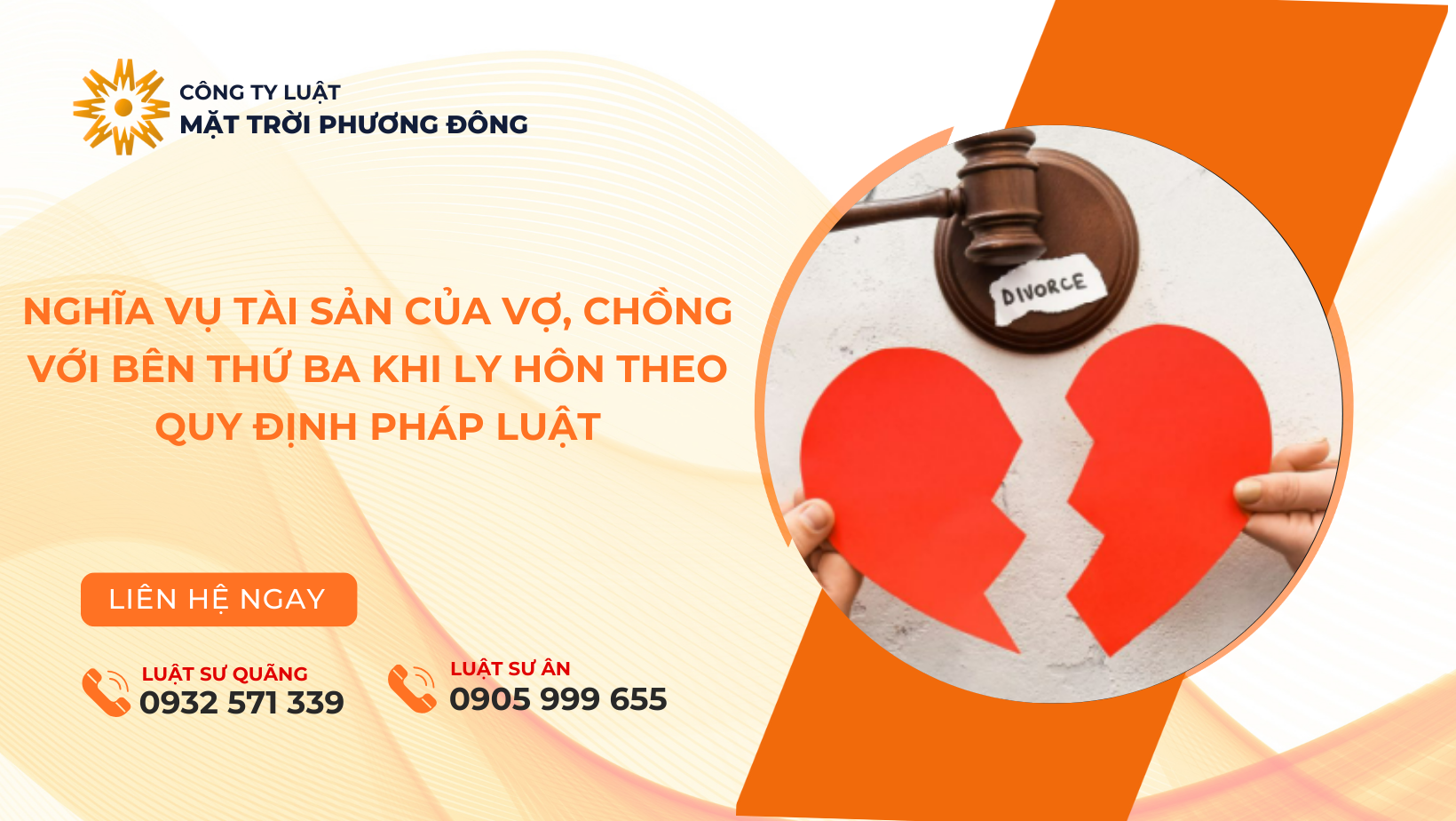 NGHĨA VỤ TÀI SẢN CỦA VỢ, CHỒNG VỚI BÊN THỨ BA KHI LY HÔN THEO QUY ĐỊNH PHÁP LUẬT