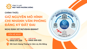 Chính thức: Giữ nguyên mô hình Chi nhánh Văn phòng Đăng ký đất đai