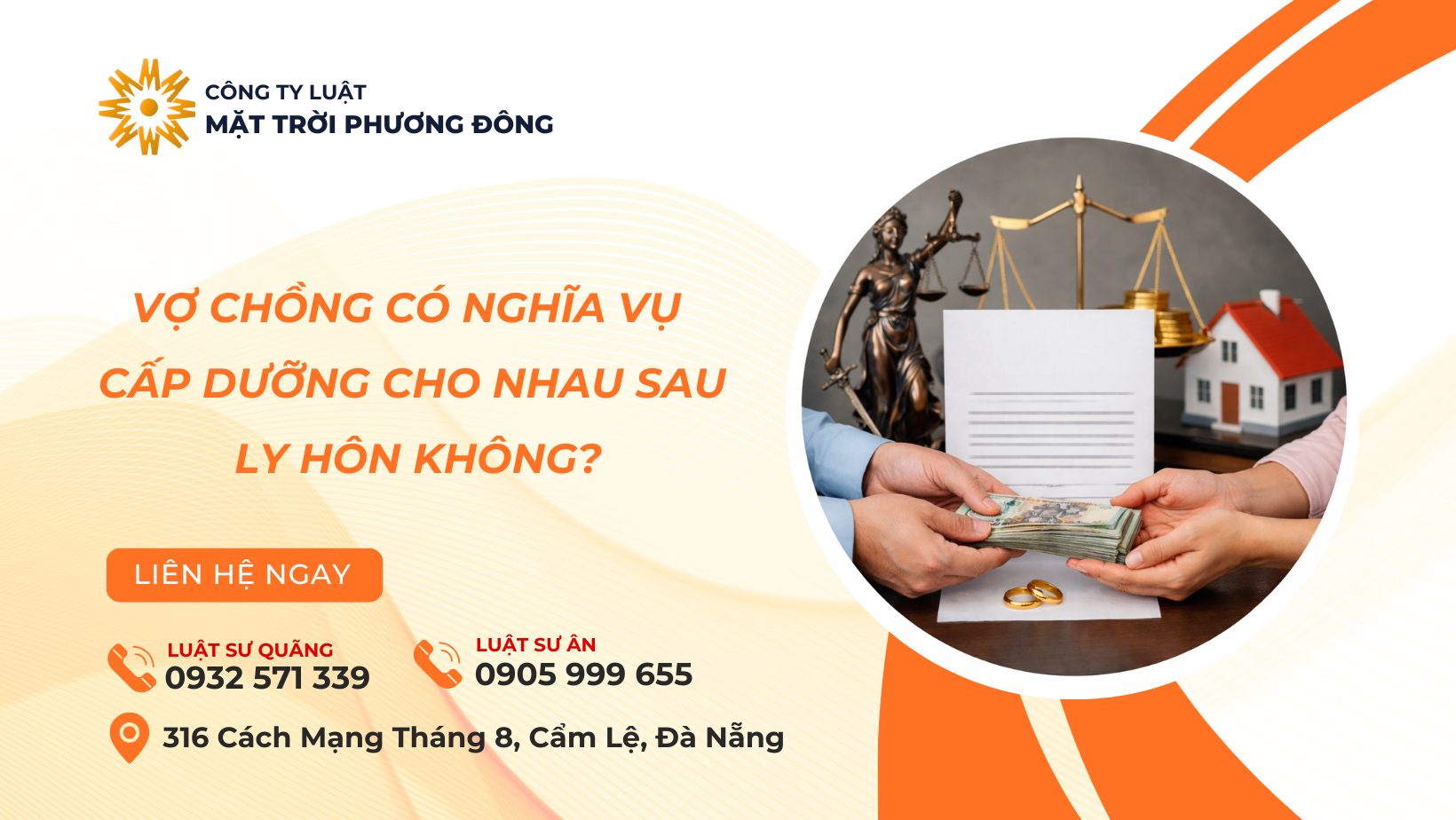 VỢ CHỒNG CÓ NGHĨA VỤ CẤP DƯỠNG CHO NHAU SAU LY HÔN KHÔNG?