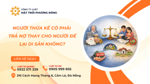 Người thừa kế có phải trả nợ thay cho người để lại di sản không?